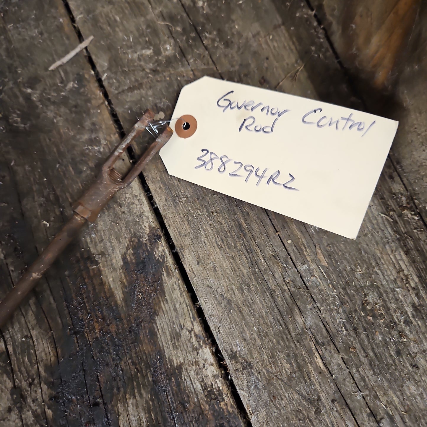 Governor Control Rod