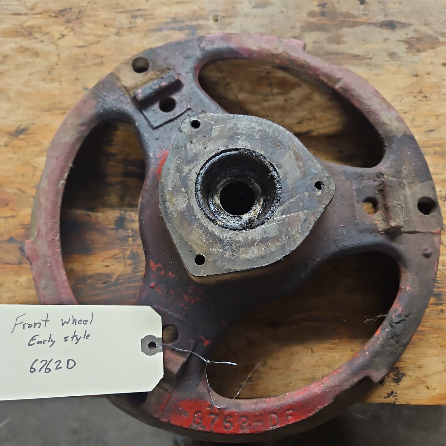 Farmall M Front Wheel, Early Style