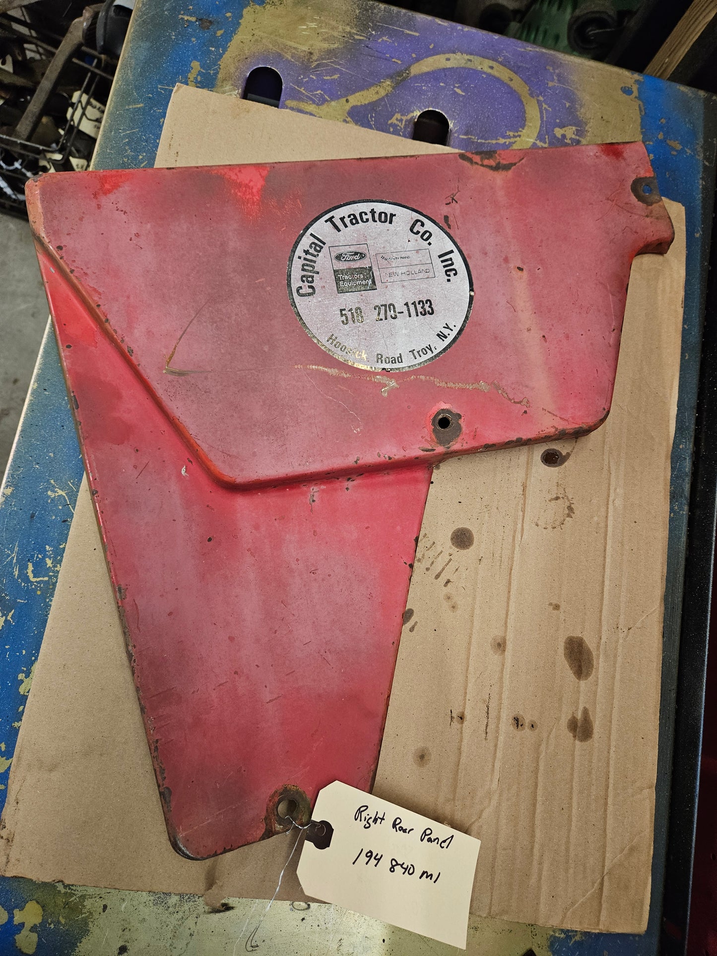 Right Rear Panel