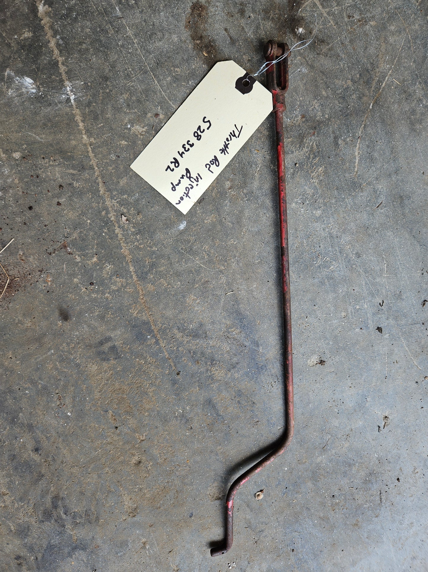 Injection Pump Throttle Rod