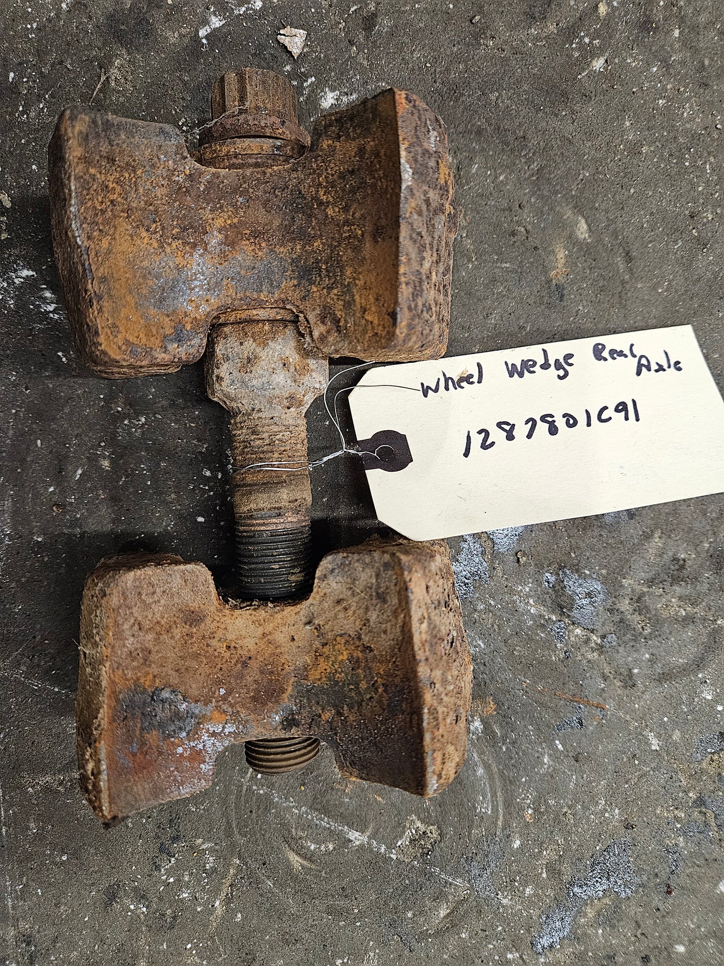 Wheel Wedge Rear Axle