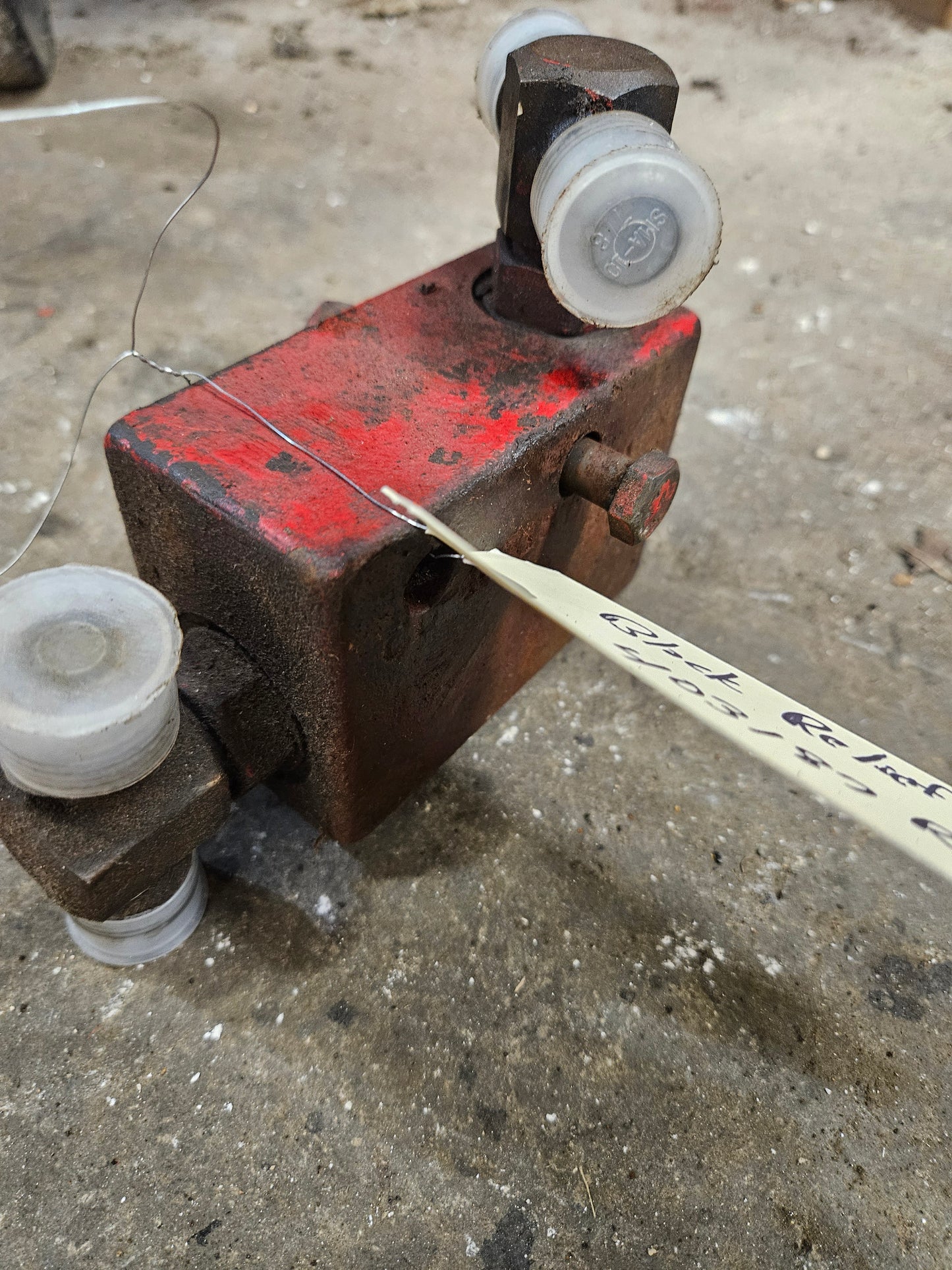 Block Relief Valve