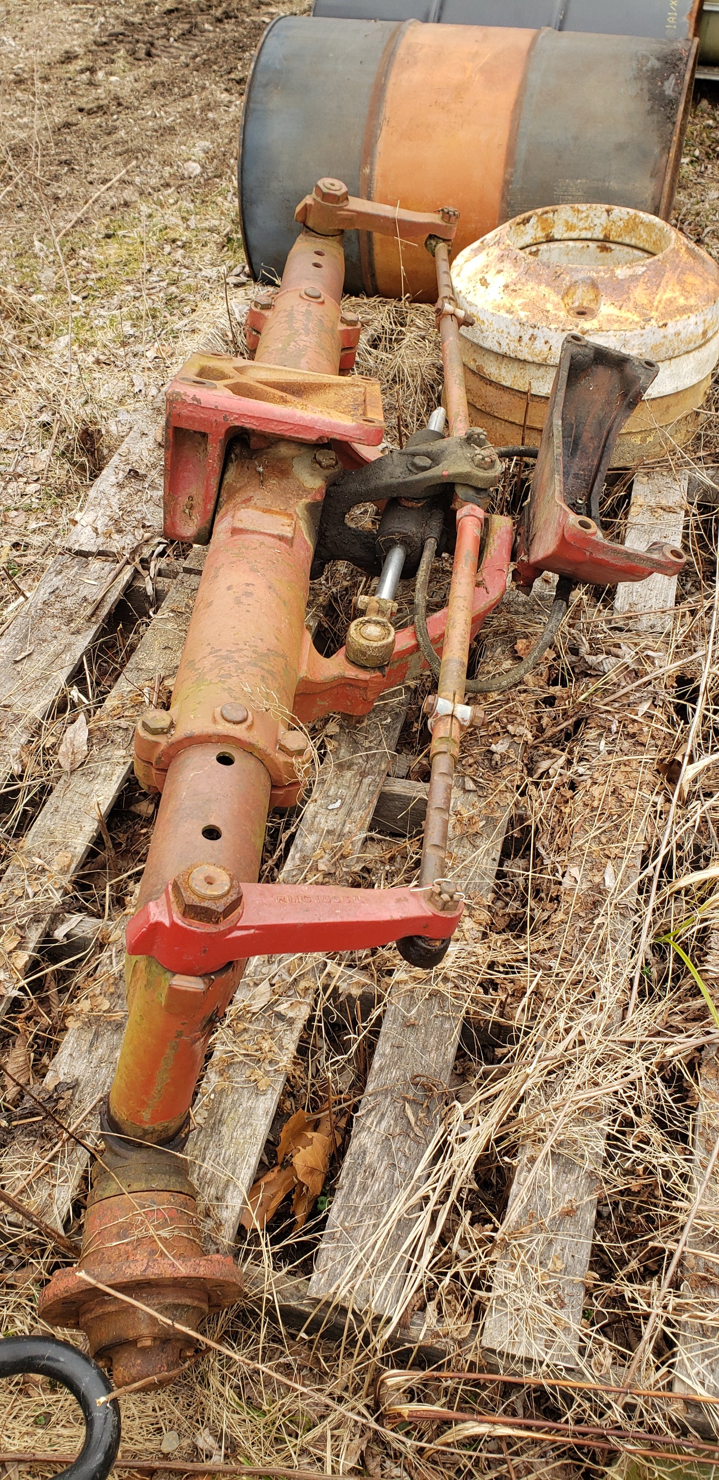 Front Axle, Complete
