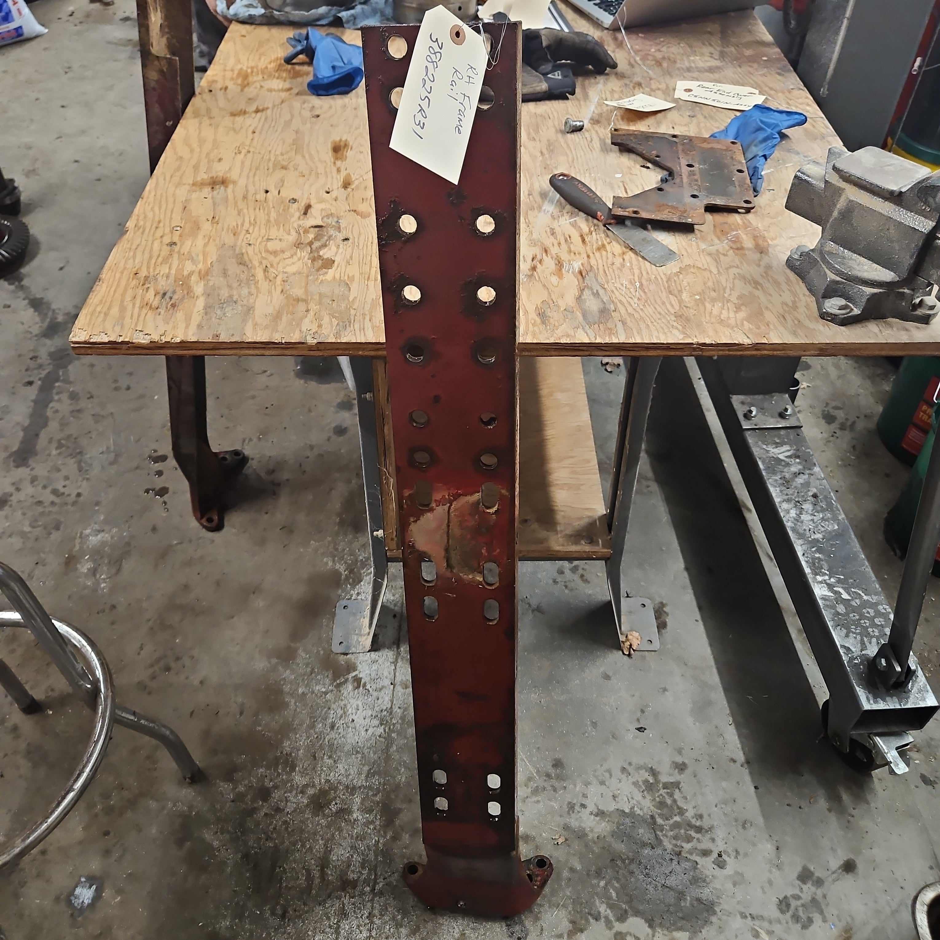Tractor Trailer Rear Frame Rails RH Frame Rail – A&M Tractor Salvage & Parts