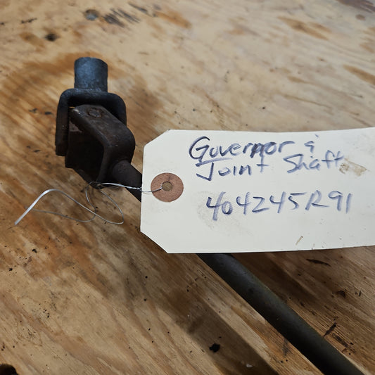 Governor & Joint Shaft