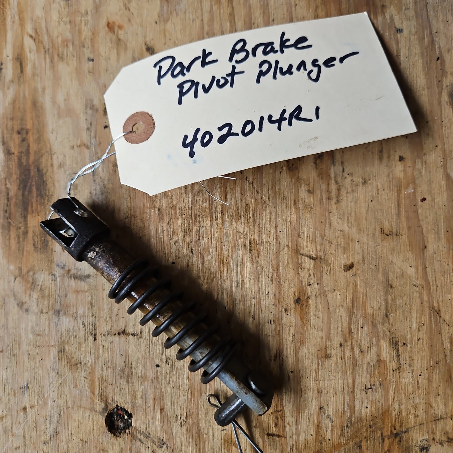 Park  Brake Pivot Plunger