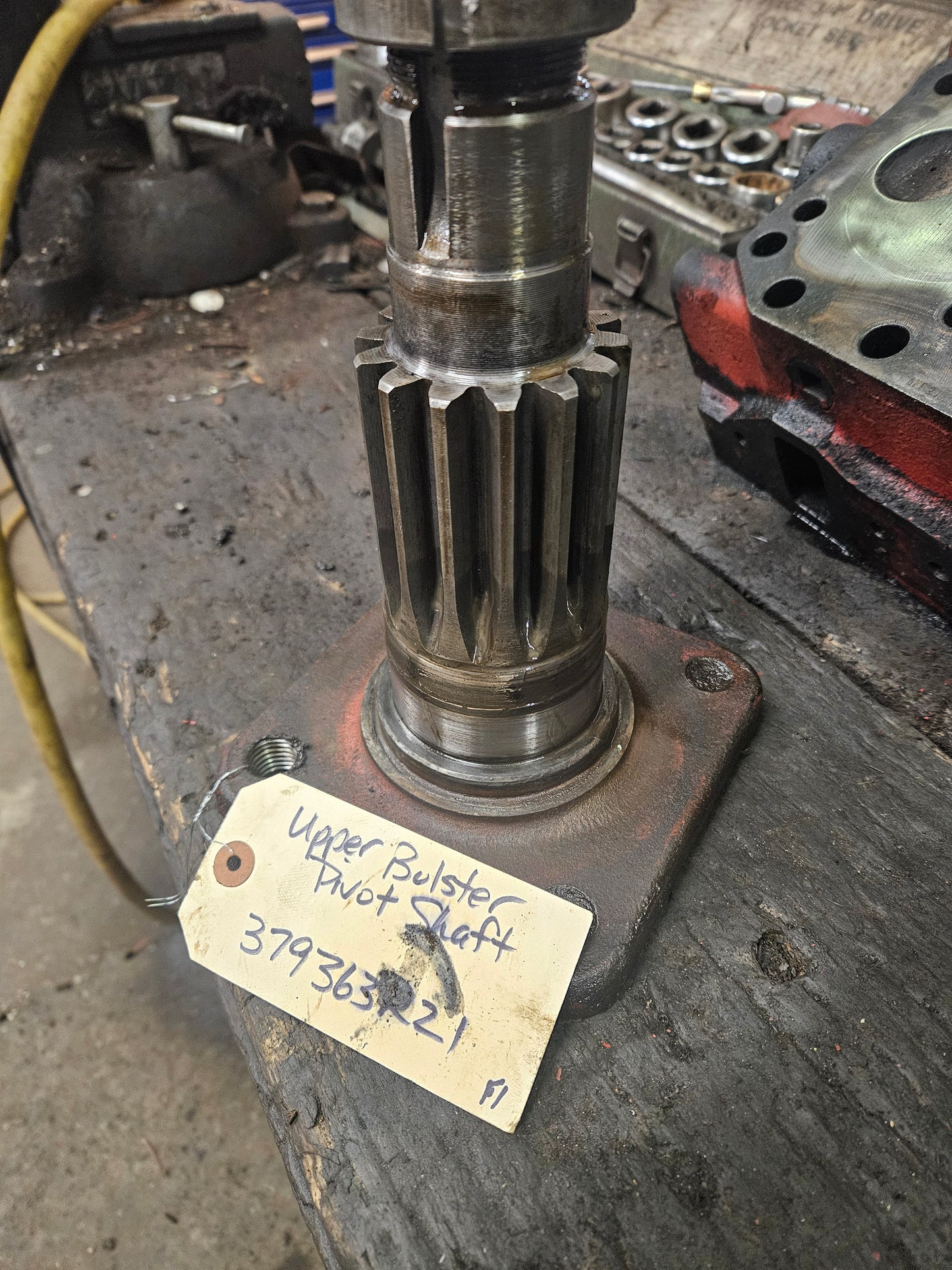 Upper Bolster Pivot Shaft