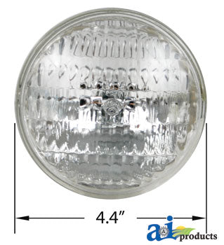 Replacement Sealed Beam, 4411, 12 Volt
