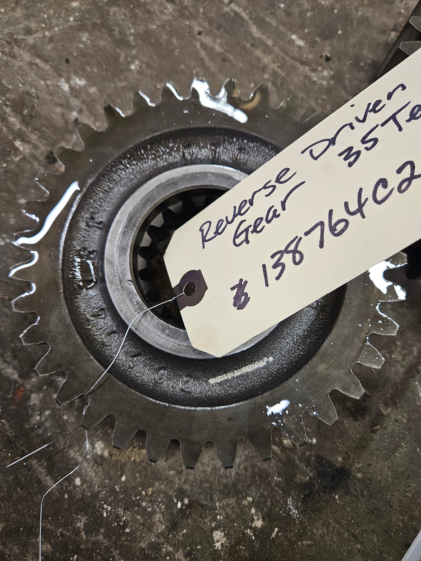 Reverse Driven Gear