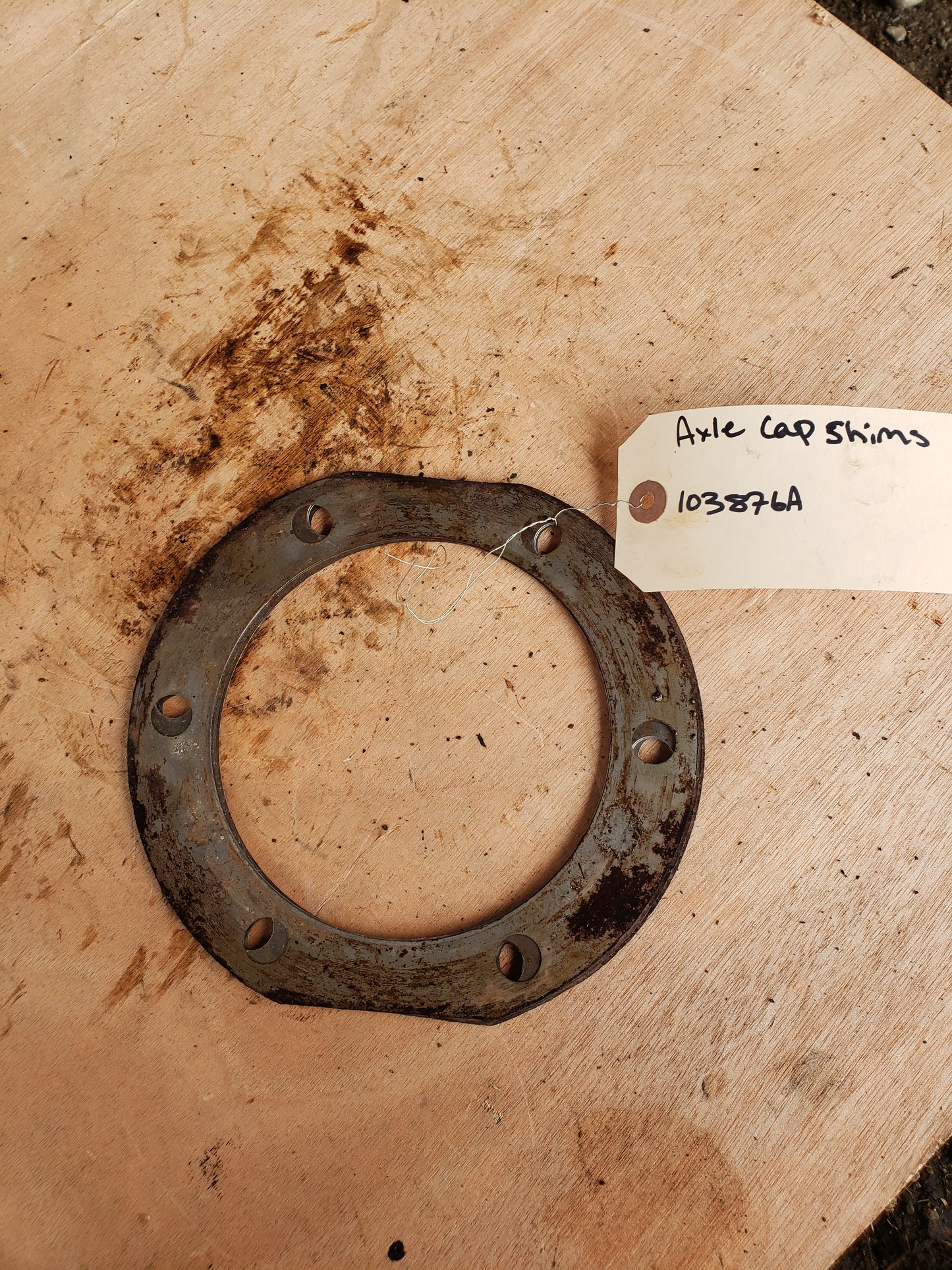 Axle Cap Shims