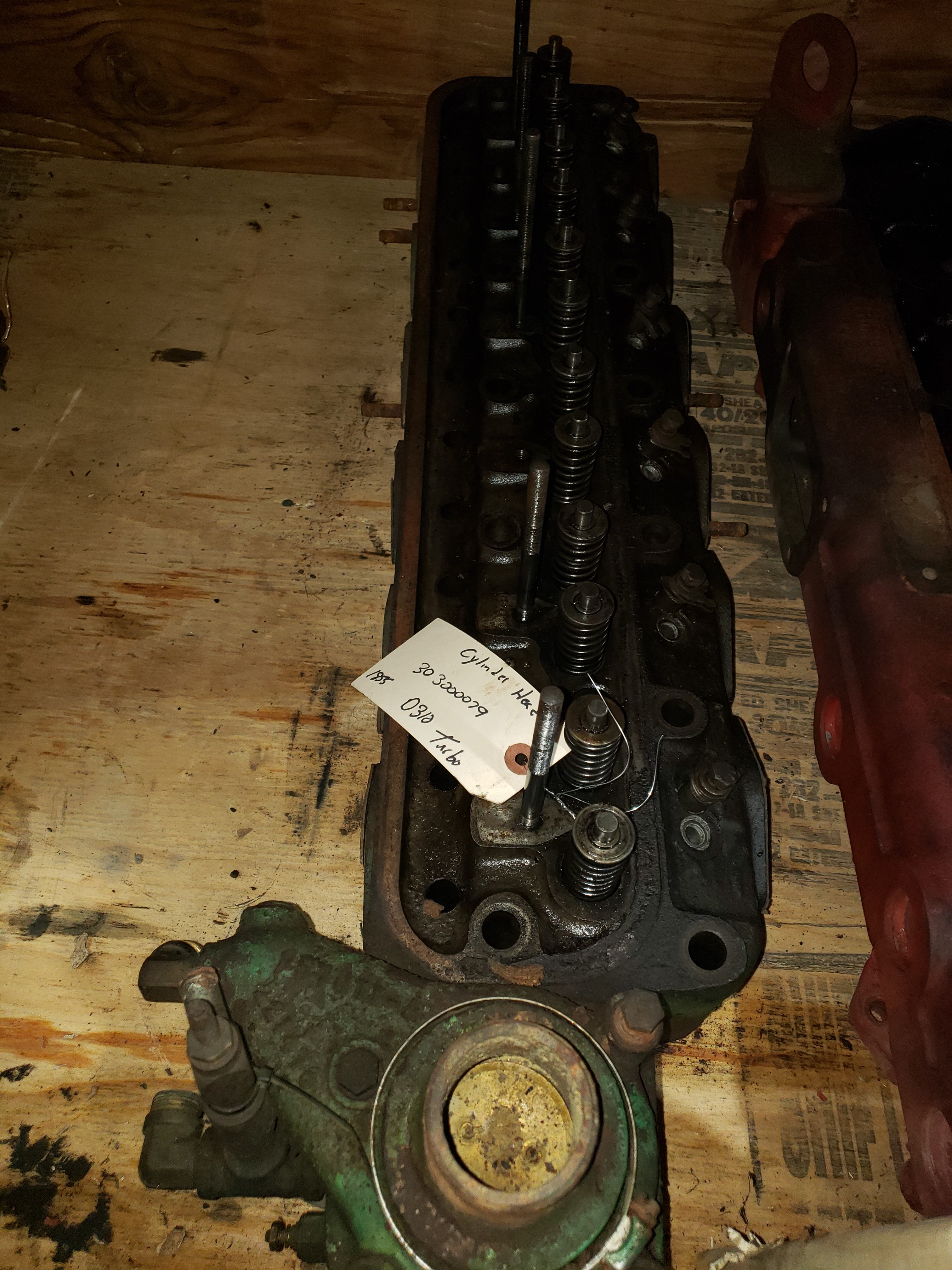 Cylinder Head Complete Assembly – A&M Tractor Salvage & Parts