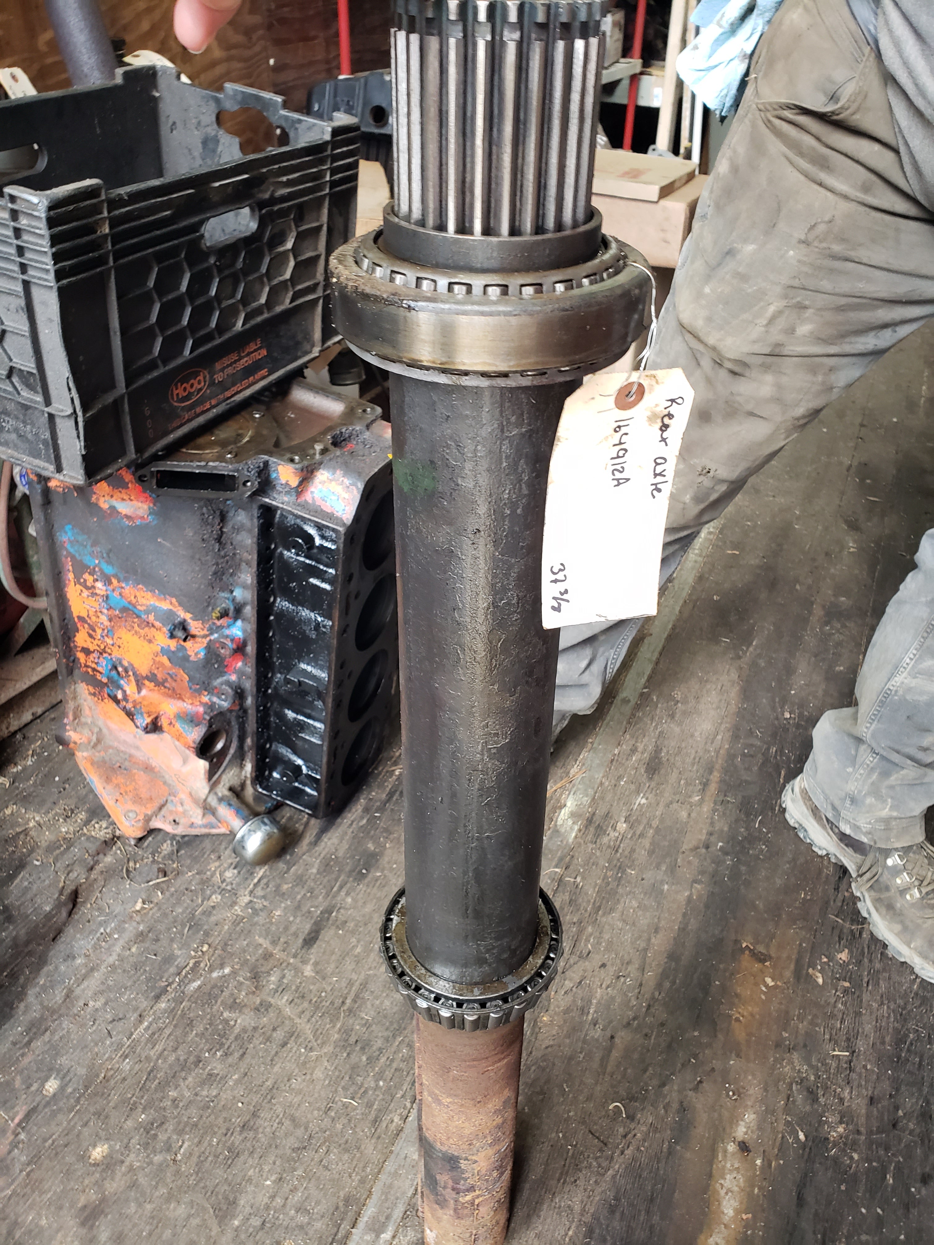 Tractor Outboard Rear Axle Rear Axle – A&M Tractor Salvage & Parts